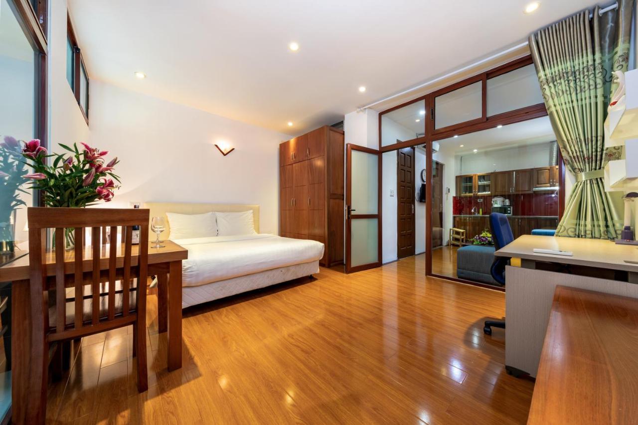 Hoa Giang Serviced Apartment Hanoj Exteriér fotografie